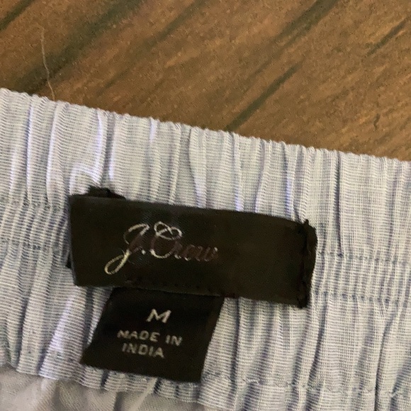 NWT J. Crew Blue Rickrack Trim Poplin Midi Skirt in Peri 100% Cotton Size Medium - Picture 6 of 11